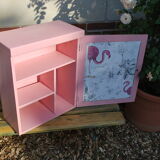 Pink pharmacy cupboard