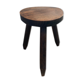 Tabouret brutaliste tripode