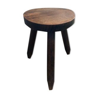 Brutalist tripod stool