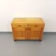 Charlotte Perriand vintage storage furniture Les Arcs from the 1960s in pine.