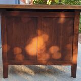 Minister's desk 1930 parquet oak