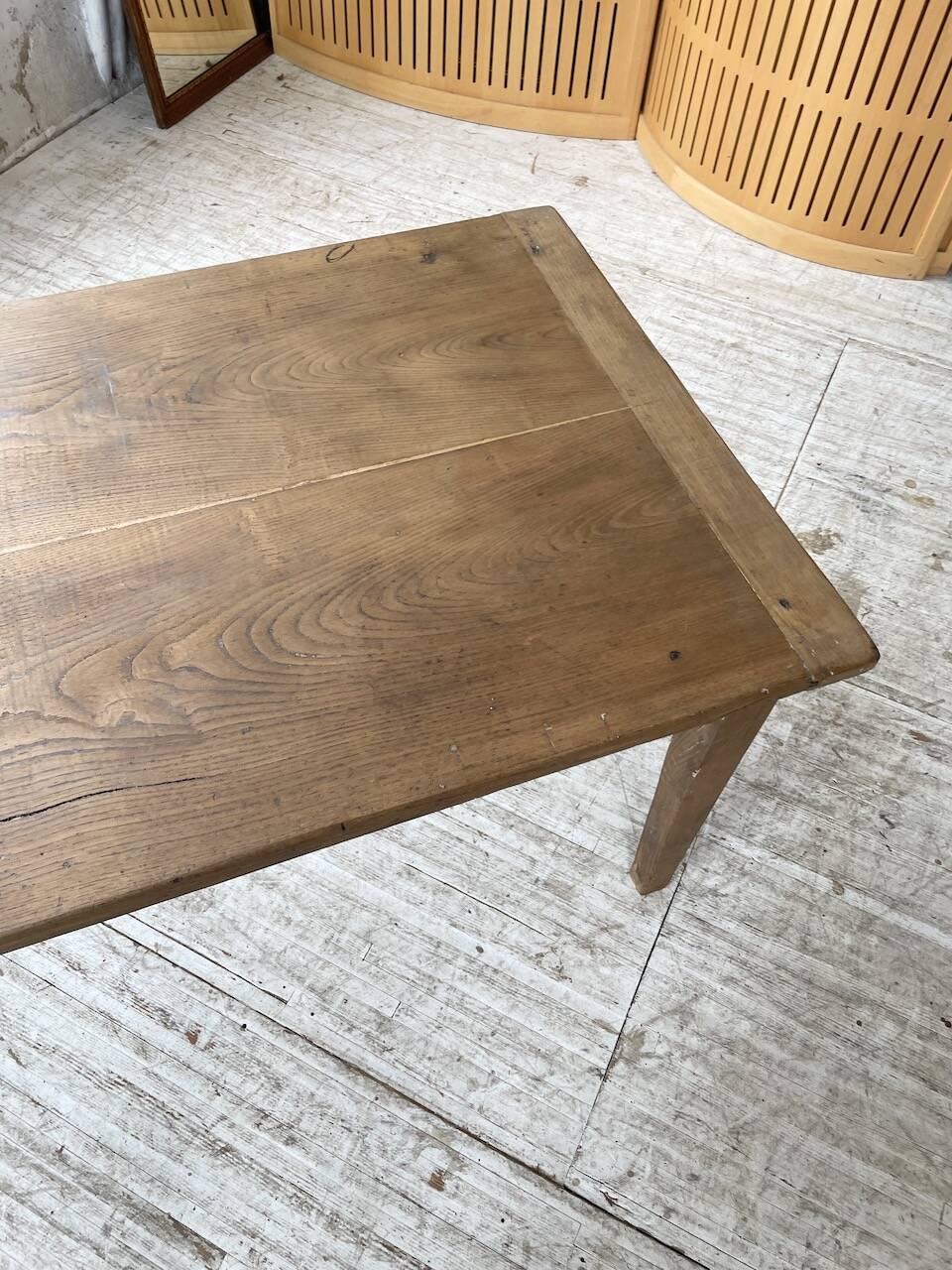 Oak farm table 2m