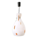 Encased and Blown Glass Pendant with Orange Murrine, Italy
