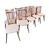 Chaises années 60 scandinave rénovées