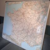 Map of France Michelin mural