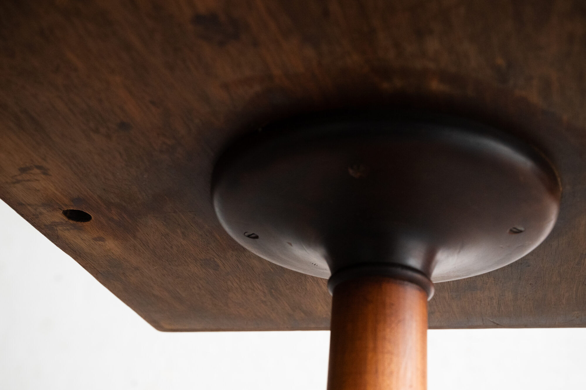 Table bistrot art déco, design français, années 1950