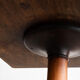 Table bistrot art déco, design français, années 1950