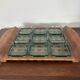 Teak tray with glass bowl by Jens Quistgaard, for IHQ Dansk Design