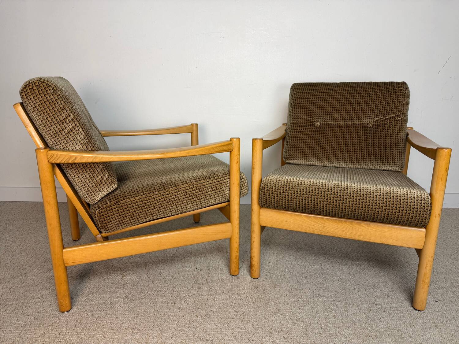 Pair of vintage armchairs from the 70s/80s.