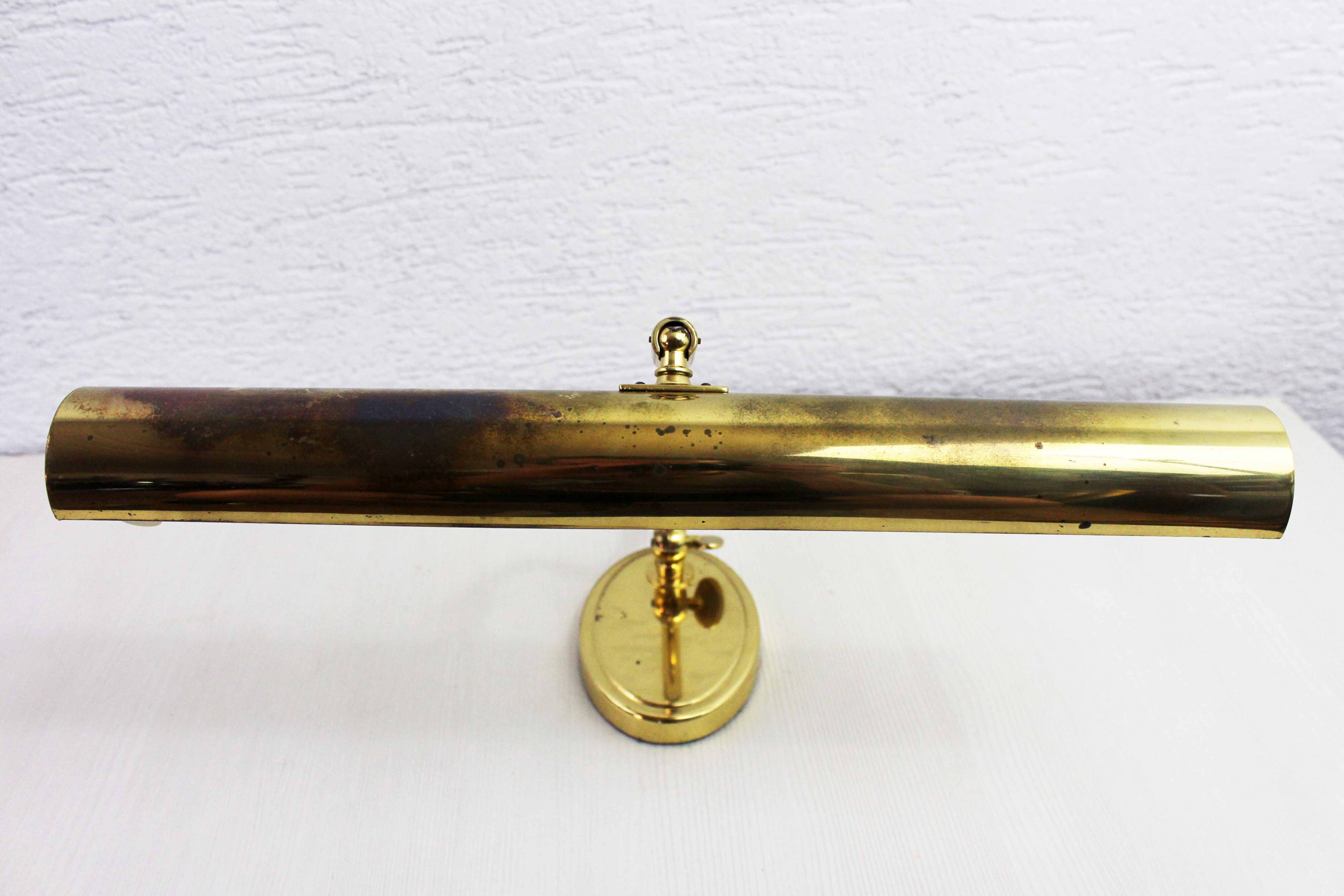 Lampe de bureau en laiton