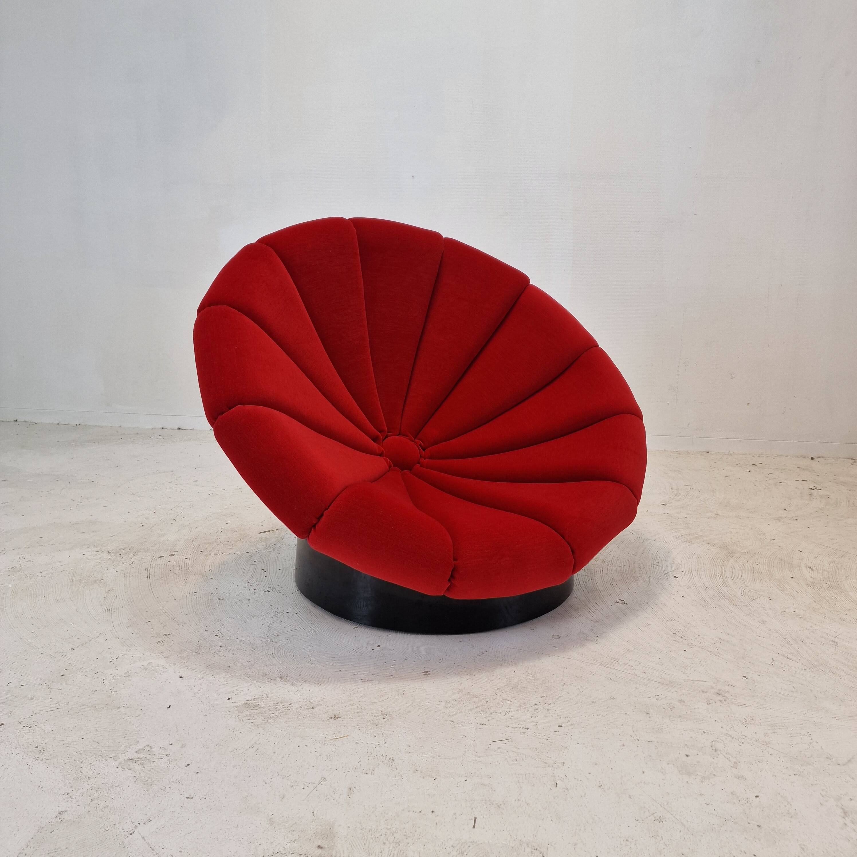 Girasole Armchair by Luciano Frigerio, Italy 1970's