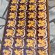 Vintage ceramic coffee table – Heraldic griffon decor – 1970