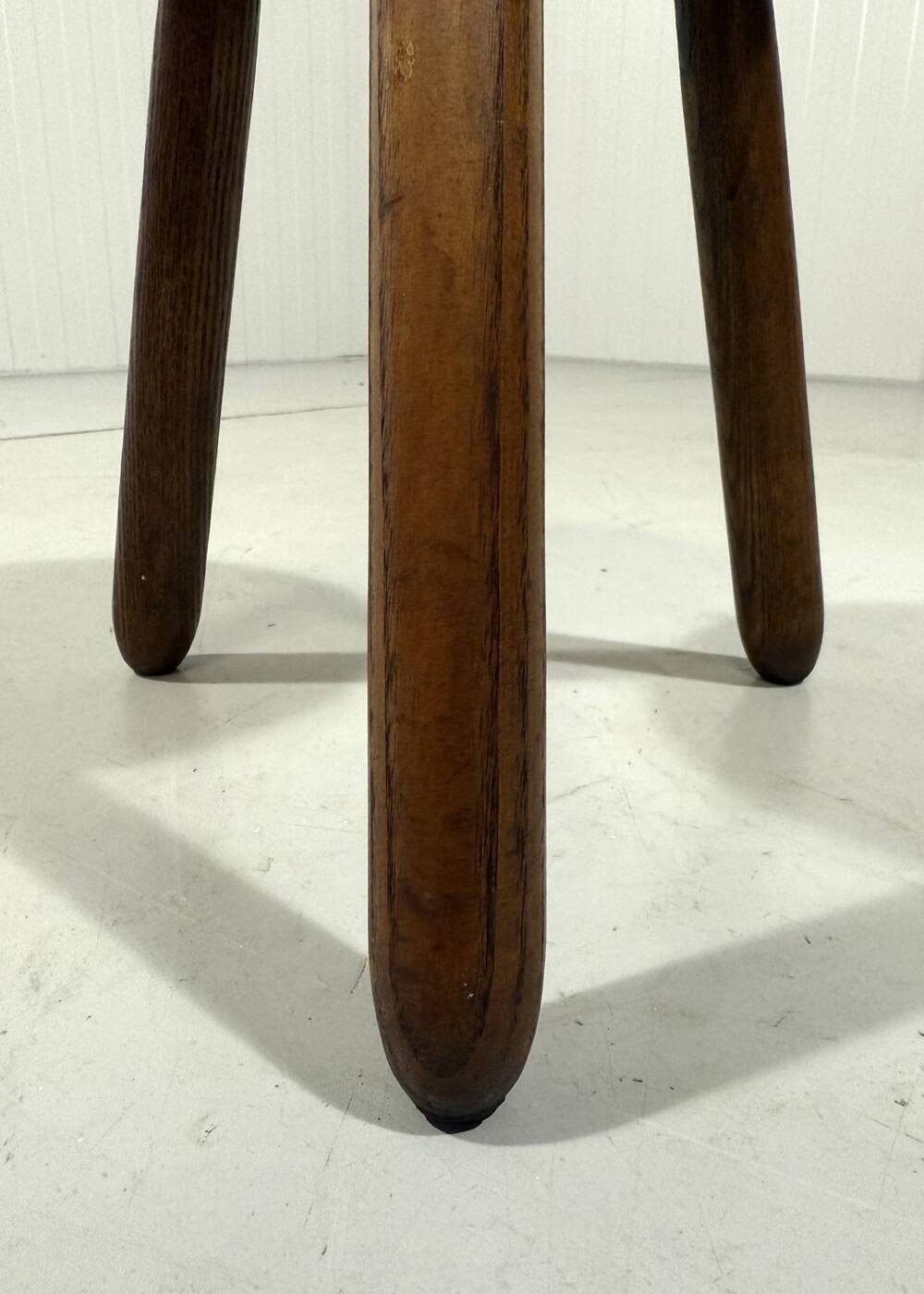 Solid oak stool 1960’s