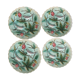 Art Nouveau dabbling plates