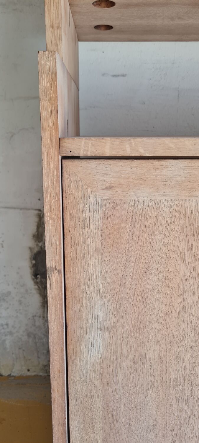 Rough oak sideboard