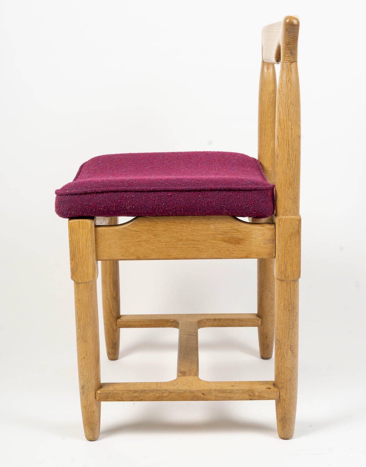 Guillerme and Chambron for Your Home, Set of 4 chairs 1960s