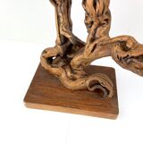 Chandelier in vine stock - for 5 candles