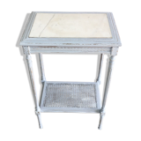 Table top white marble Louis XVI style