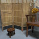 Tabouret en bois vintage