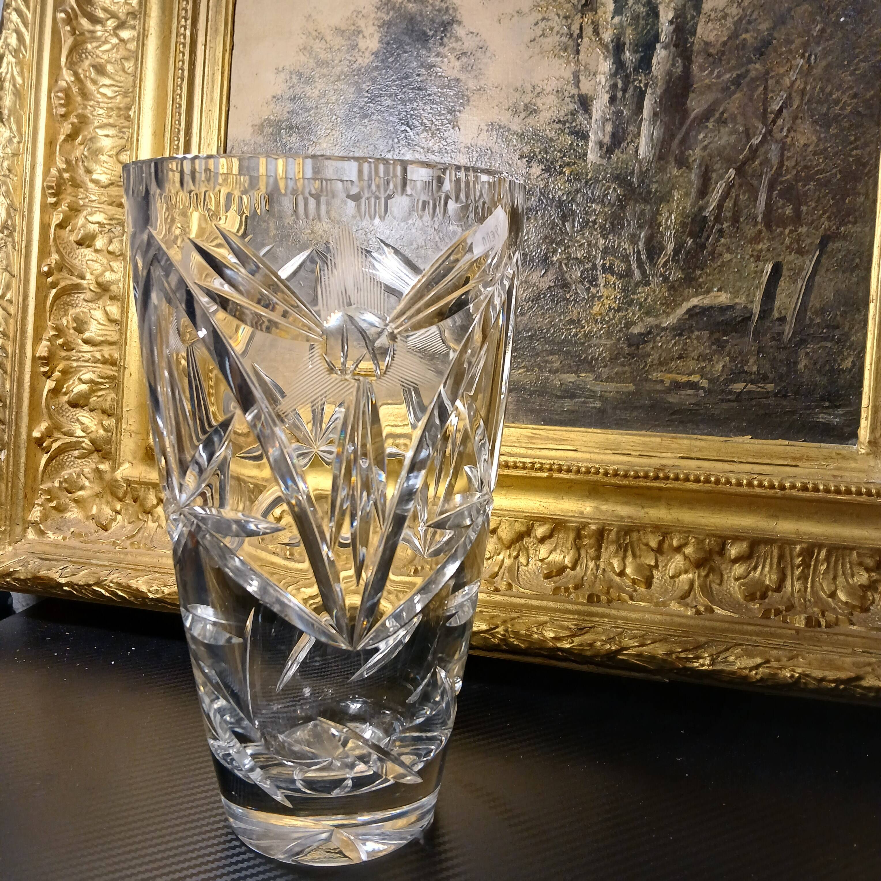 Crystal vase