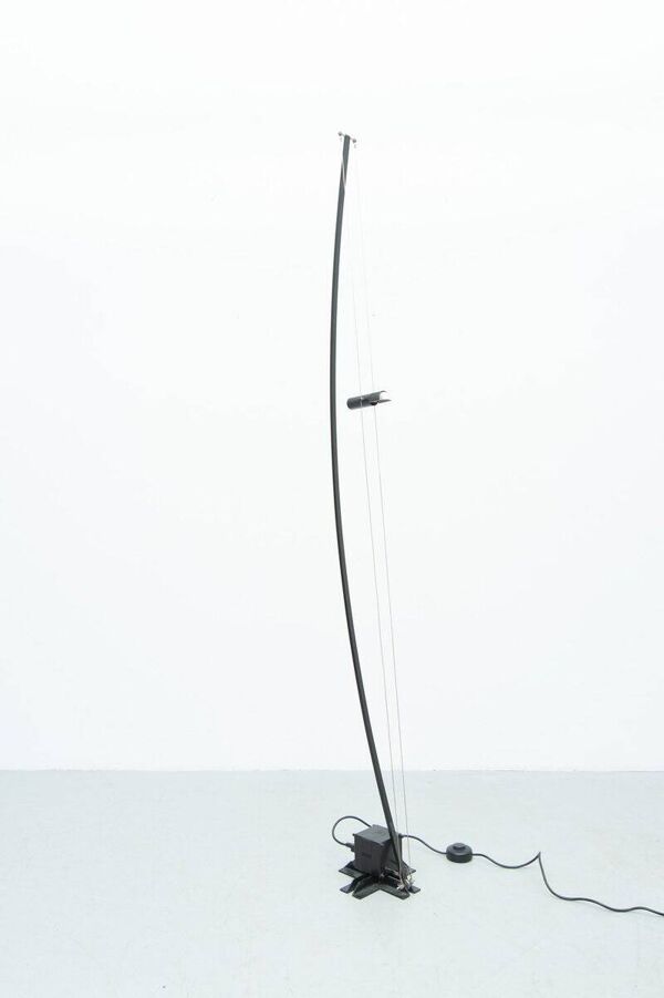 Lampe de sol Corda d'Arco vintage par Urs Gramelsbacher pour G&G, années 1980.