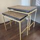 Vintage, Mid-Century Modernist set of 2 side tables, 1960s