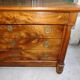 Commode empire en noyer d'epoque du xix ème siecle
