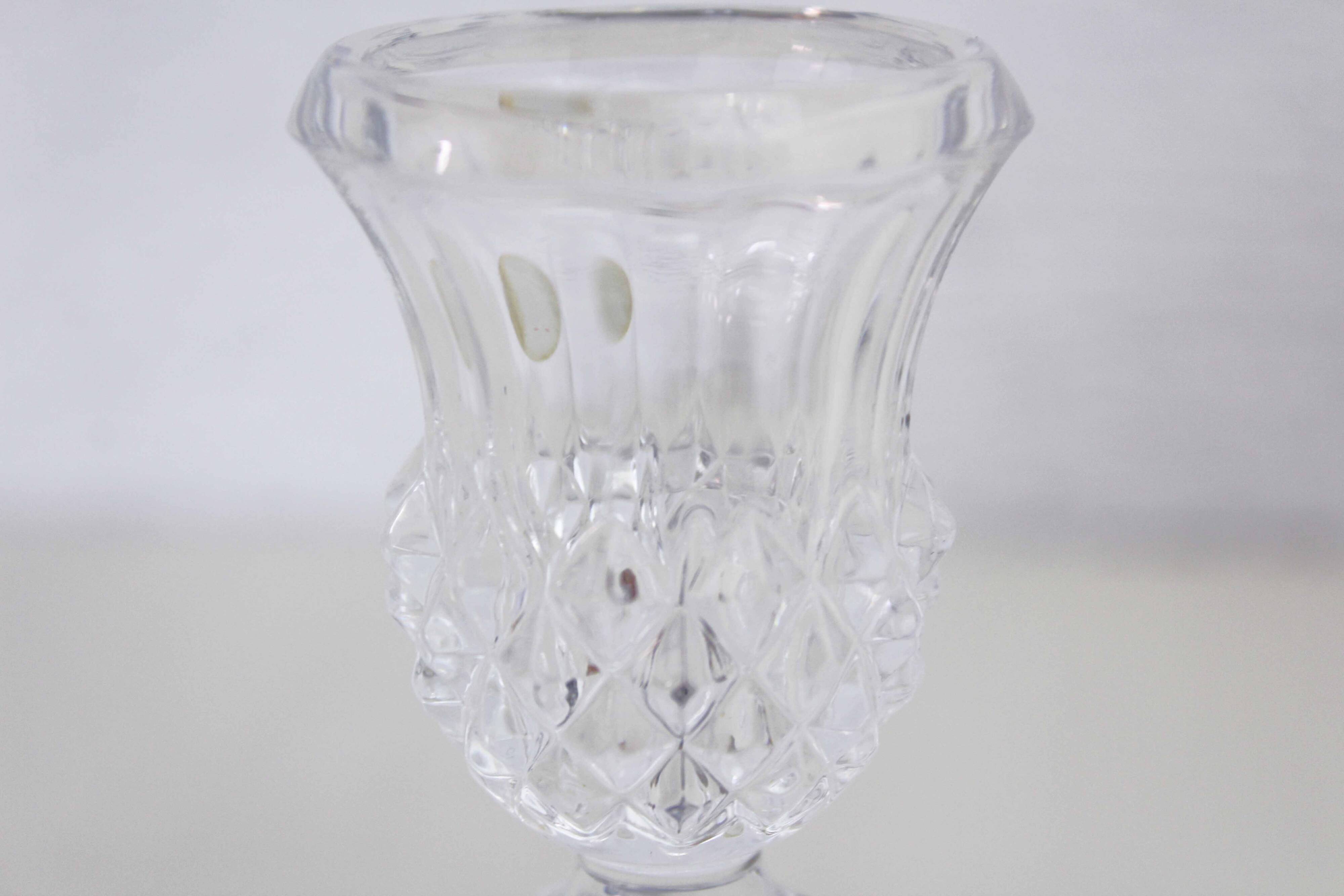 Crystal candle holder