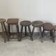 Lot de 6 tabourerts disparates