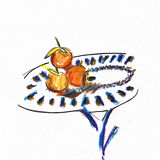 Illustration " Savourer " - A4