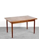 Midcentury Danish Extending Teak Table by A.M. Mobelfabrik.
