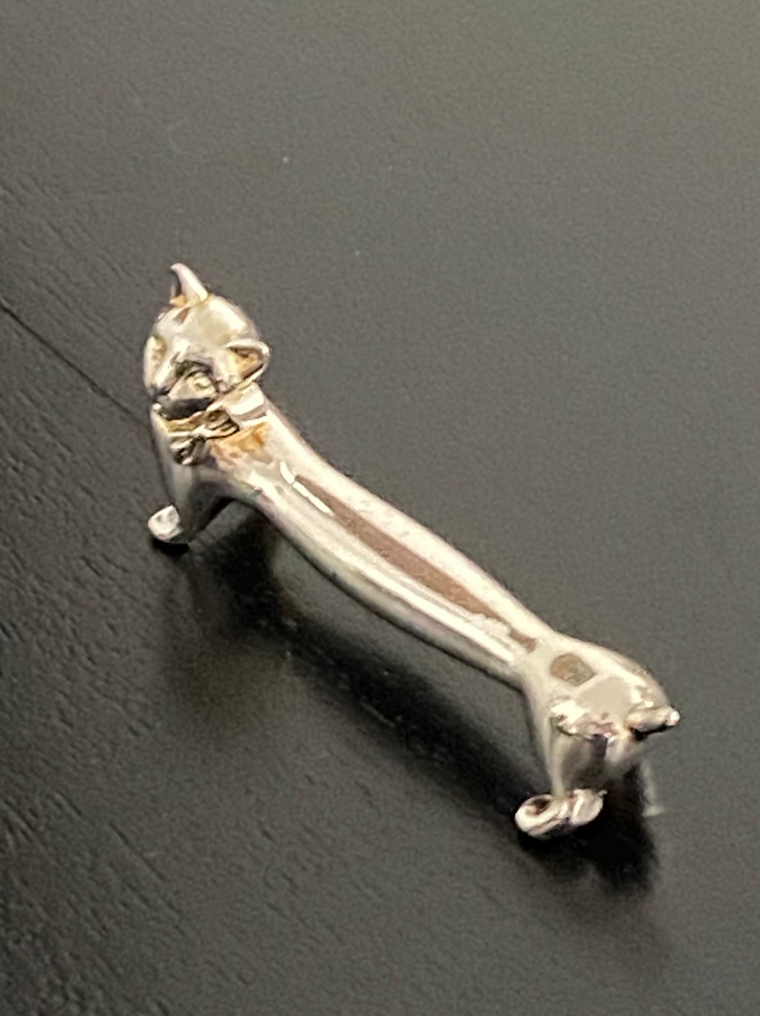 Dachshund and cat shape knife holders