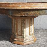 Coffee table (polychrome wood)