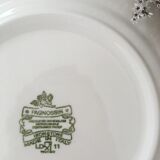 Vintage white plates