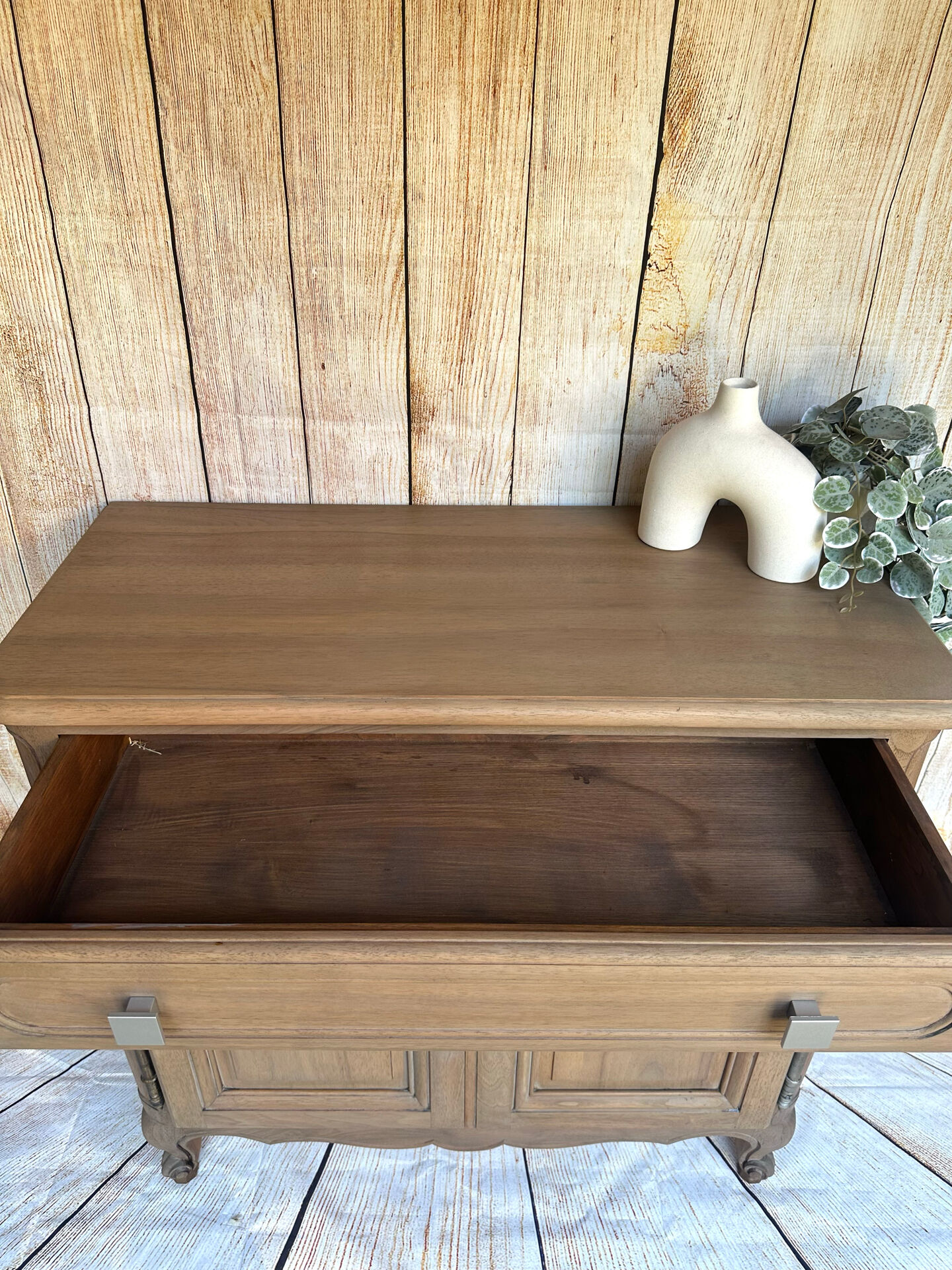 Solid walnut sideboard