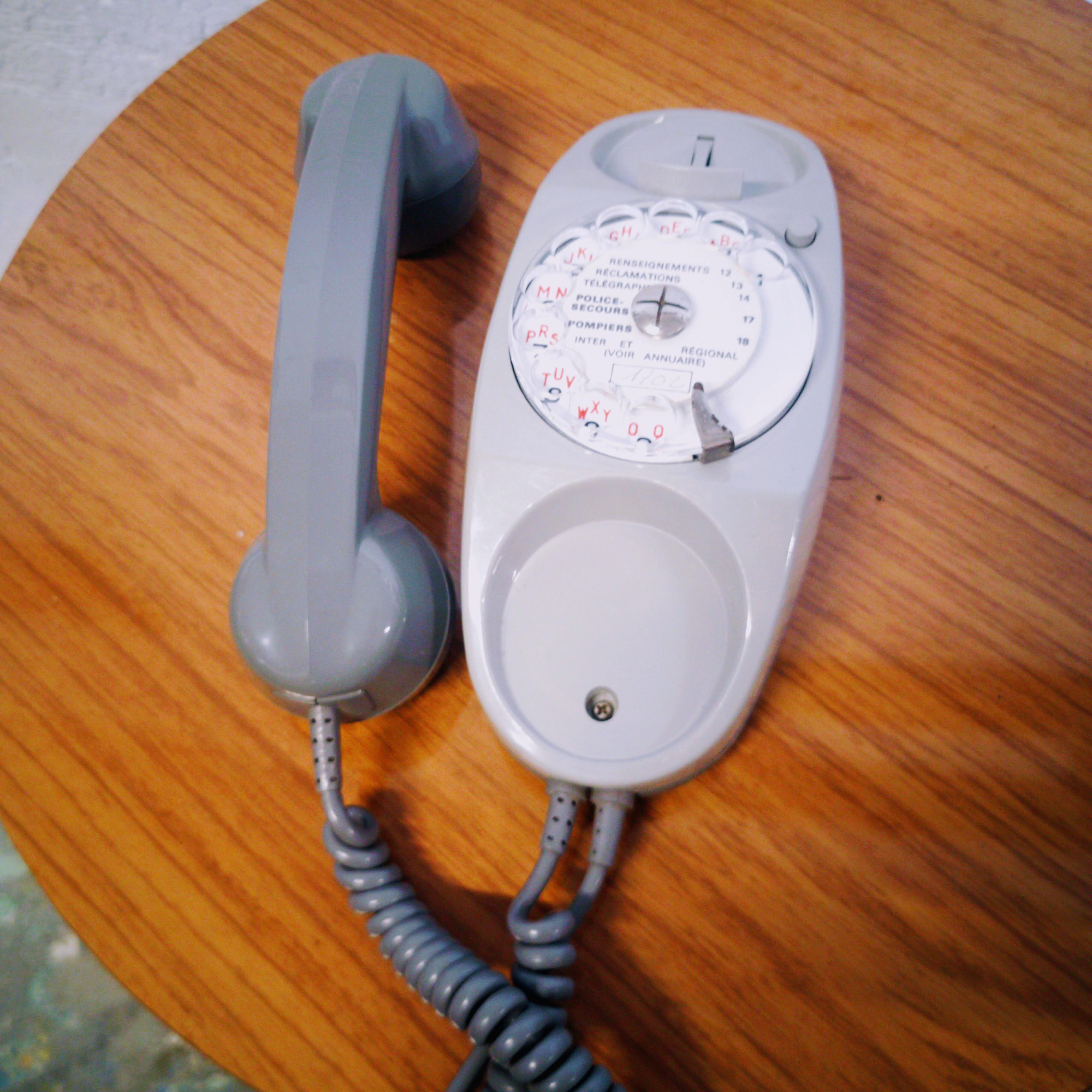 Vintage dial phone