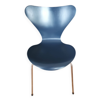Chaise Série 7 - Arne Jacobsen - Fritz Hansen - Indigo