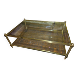 Table basse en laiton