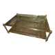 Table basse en laiton