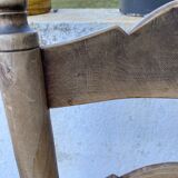 Pair of country straw chairs