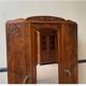Armoire en chêne massif, Wäscheschrank - Art Deco