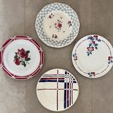 4 flat plates 1950