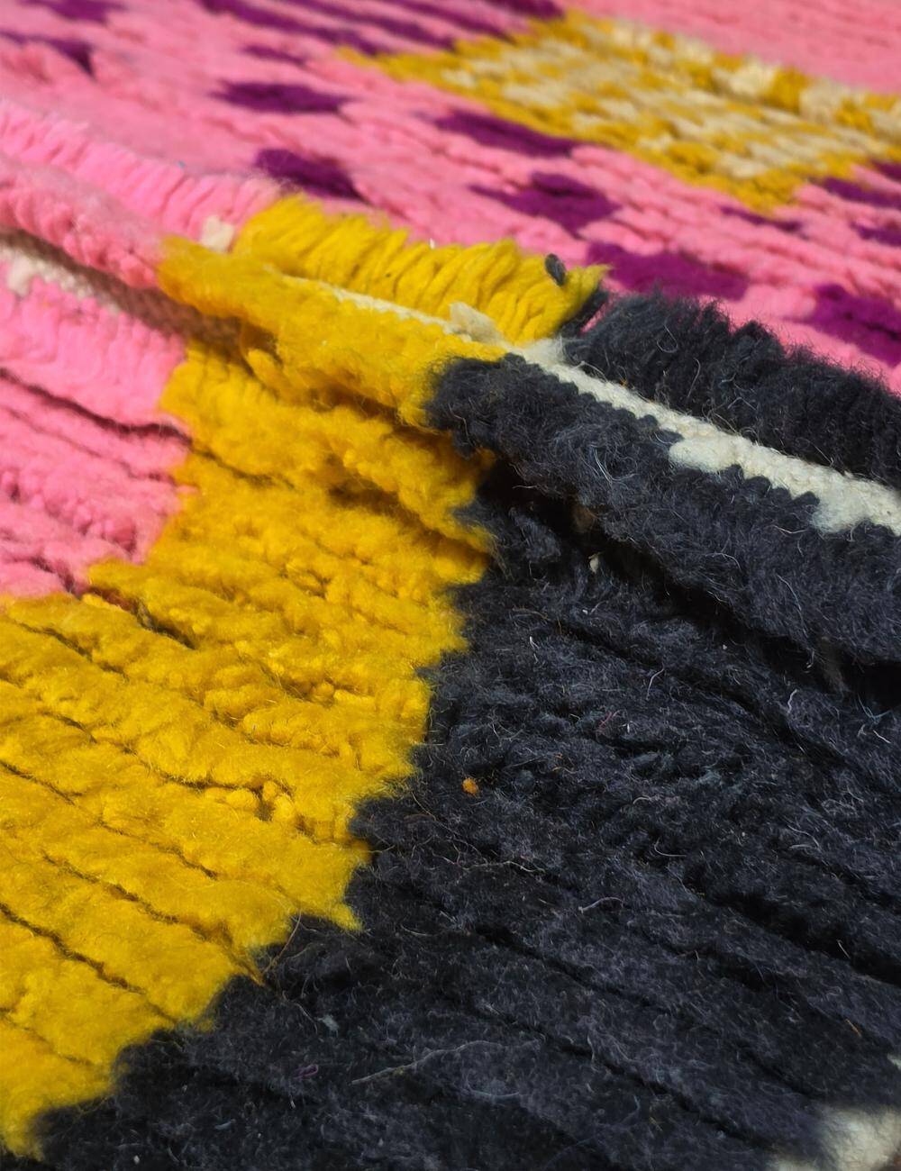 Contemporary Colourful Hallway Rug - 290 x 90 cm