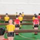 Folding vintage table football