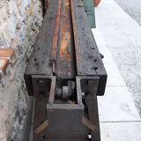 Machine fin XIX siècle pour extruder tiges d'argent