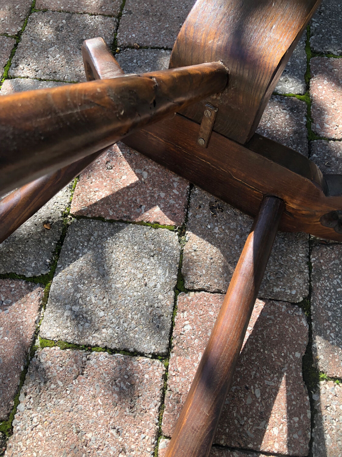 Brutalist chairs and stool