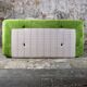 Original Togo velvet bed by Michel Ducaroy for Ligne Roset, 1970s