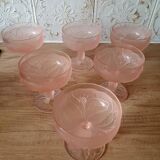 Pink dessert service