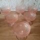 Pink dessert service