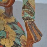 Rococo lounge in Walnut style Louis XV